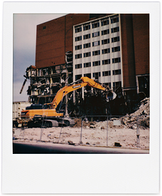 Demolition of Saint Joseph Hospital #16