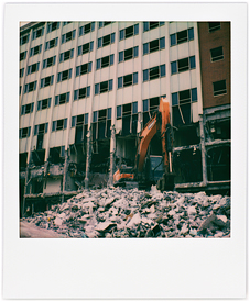 Demolition of Saint Joseph Hospital #14