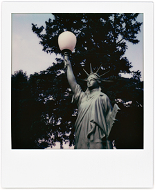 Statue of Liberty in Ossian