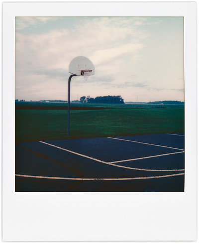 Documentary photography of Indiana made on Polaroid instant film.